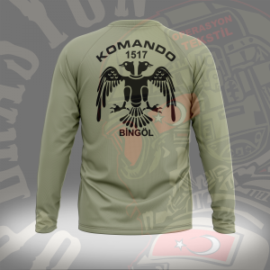 49`UNCU KOMANDO TUGAY KOMUTANLIĞI YAVUZLAR UZUN KOLLU TİŞÖRT